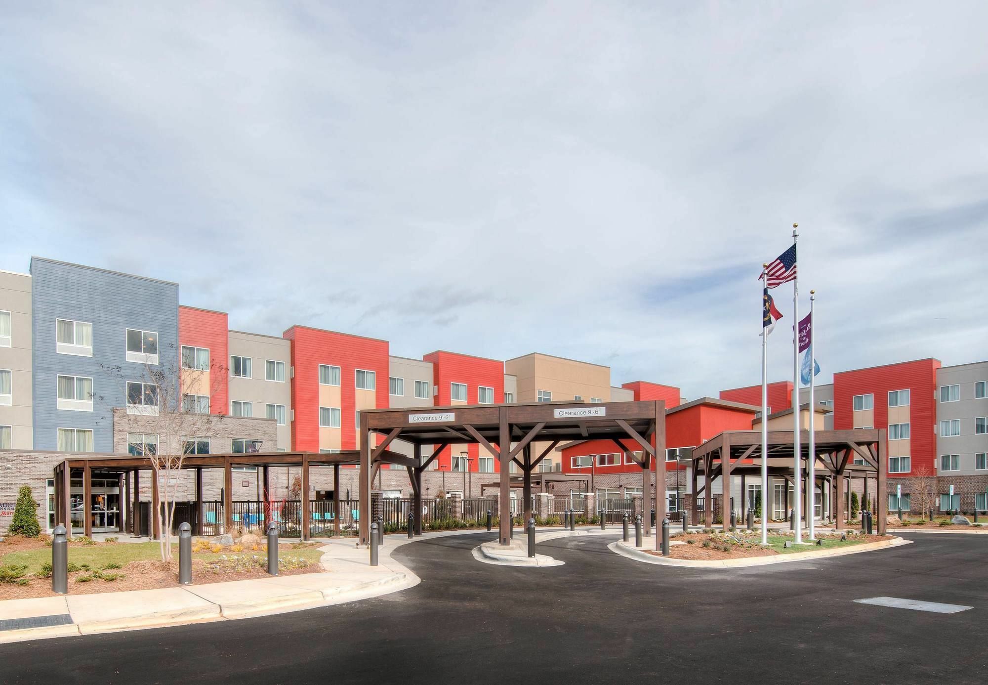 Fairfield Inn & Suites By Marriott Charlotte Airport Exterior foto